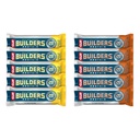 CyF Builders - Chocolate Peanut Butter ve Vanilla Almond Flavor - Çeşitli Paket - Bitki bazlı Protein Barlar - Gluten Free - Non-GMO - Low Glycemic - 20g protein - 2.4 oz.