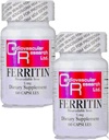 Cardiovascular Araştırma Ferritin (bio available Iron), 60 Kont (Pack of 2)