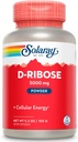 SOLARAY D- Ribose σε σκόνη 5000 mg 