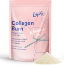 Collagen Burn Powder για γυναίκες - Συμπληρώματα απώλειας βάρους για κάψιμο λίπους κοιλιάς, αναμνηστικό μεταβολισμού, σχεδιασμένο για αποτελεσματική και πιο υγιή απώλεια λίπους - 420g