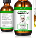 Cats, Premium Cat Antibiyotiks Supplement, Cats Multivitamin, Cat Antibiyotik, Cat Antibiyotik, Cat Antibiyotiks Immune & Cats Antibiyotik-2 Fl Oz