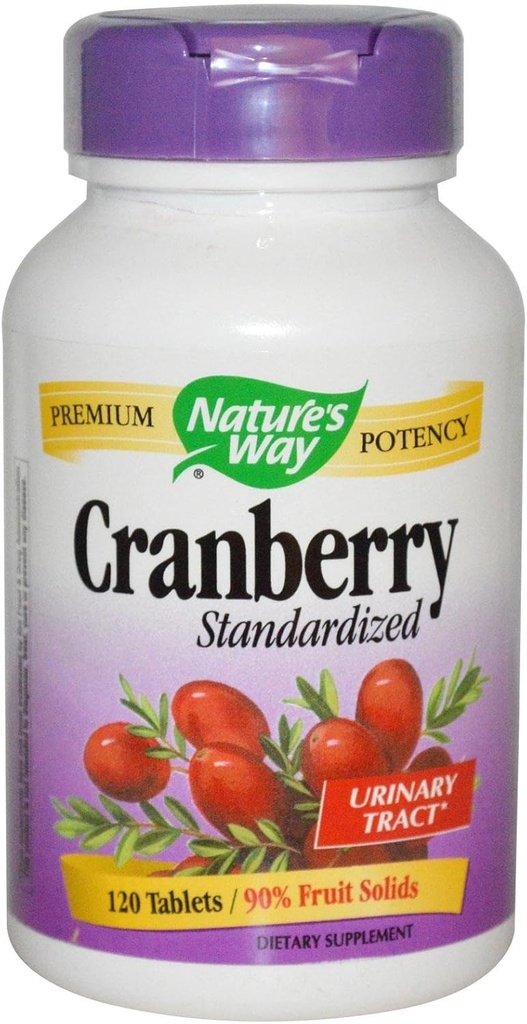 Nature's Way Cranberry Standardized - 400 mg - 120 Tablets