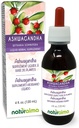 Naturalma Ashwagandha (Withania somnifera) Βάμμα χωρίς αλκοόλη - 4 fl oz εκχύλισμα υγρού σε σταγόνες - συμπλήρωμα βοτάνων - Vegan