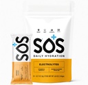 SOS Hydration Electrolyte Toz İç Mix | 24 Hizmetler | Temel Vitaminler Low Sugar Keto-Friendly | Mango