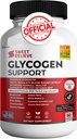Sweet Relieve Glycogen Support Commons Blood Record Supplement - Glycogen Support Capsules Sweetrelief Formula Glyco Optimizer - 60 Capsules