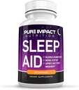 10in-1 Natural Sleep Aid Capsules | Non-Habit Form Supplement for Longer Deeper Rest withdis, Chamomile, Goji, St Johns Wort, 10 Mg Melatonin - 60 Capsules
