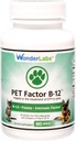 Wonder Laboratories Pet Factor B-12 | Vitamin B-12 in Torchcobalamin Form | Köpeklerde EPI Tedavisinde Popüler. 90 Count