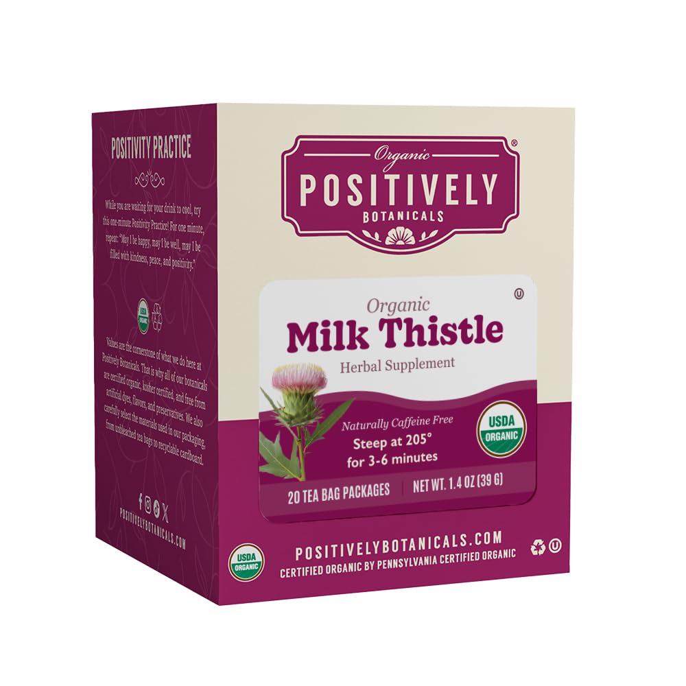 Organik Olumlu Botanik Şirketi, Süt Butle Herbal Çay Çanta, 20 Kont