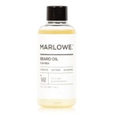 MARLOWE. No. 143 Ayıd Oil 3 oz, Men, Softer & Fuller Beard Care için şart yağ, Sunflower & Safflower Oils ile %100 Doğal Yumuşak, Koşullar ve Nourishes, Fragrance Free Oil