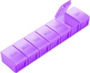 Ekstra Büyük Pill Organizer Haftalık, KAPENS Daily Pill Case Box Büyük Kapasite Karşılaştırması, 7 Günlük Pill Konteynerleri Tıp Supplements Vitamin Balık Yağı, Mort