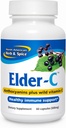 ΒΟΡΕΙΟ ΑΜΕΡΙΚΑΝΙΚΟ ΒΕΡΒΟ & ΣΠΙΓΚΑ Elder-C - 60 Κάψουλες - Συμπυκνωμένο μούρο - Ανοσολογική Υποστήριξη, Υγιής Αναπνευστική Ανταπόκριση - Περιέχει Ρίγανη P73 - Μη ΓΤΟ, Χωρίς Γλουτένη - 30 Μερίδες