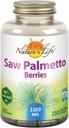 Nature's Life Saw Palmettoges 1160 mg | Sağlıklı Prostate, Urination Frekans ve Saç Sağlığı Desteği | Non-GMO | 250 Vegetarian Capsules