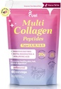 Yakıt Multi Collagen Nail Toz – 20g Hydrolyzed Collagen I, II, III, V & X Saç için, Skin, Nails & Ortak Destek – Daha İyi Absiyon – Keto & Gluten Free, Unflavored 9.31oz
