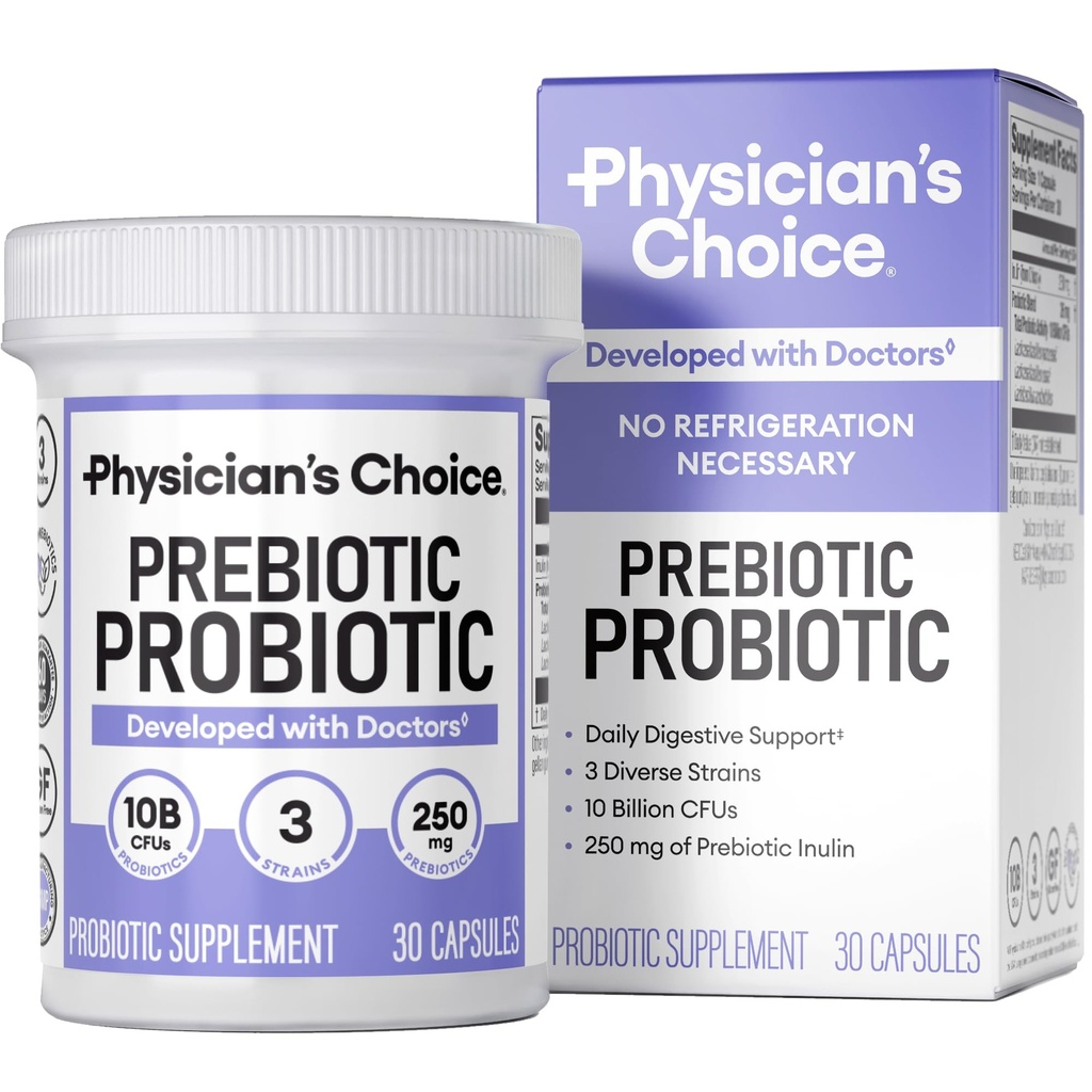 ΠΡΟΒΙΟΤΙΚΟ ΠΡΟΒΙΟΤΙΚΟ - Multi-Strain Probiotics & Synergistic Prebiotics - Σχεδιασμένο για Digestive Υγεία, Υποστήριξη του Μικροβιώματος των Ούρων - Ισχυρό PrePro για την Υγεία των Ούλων - για γυναίκες & άνδρες