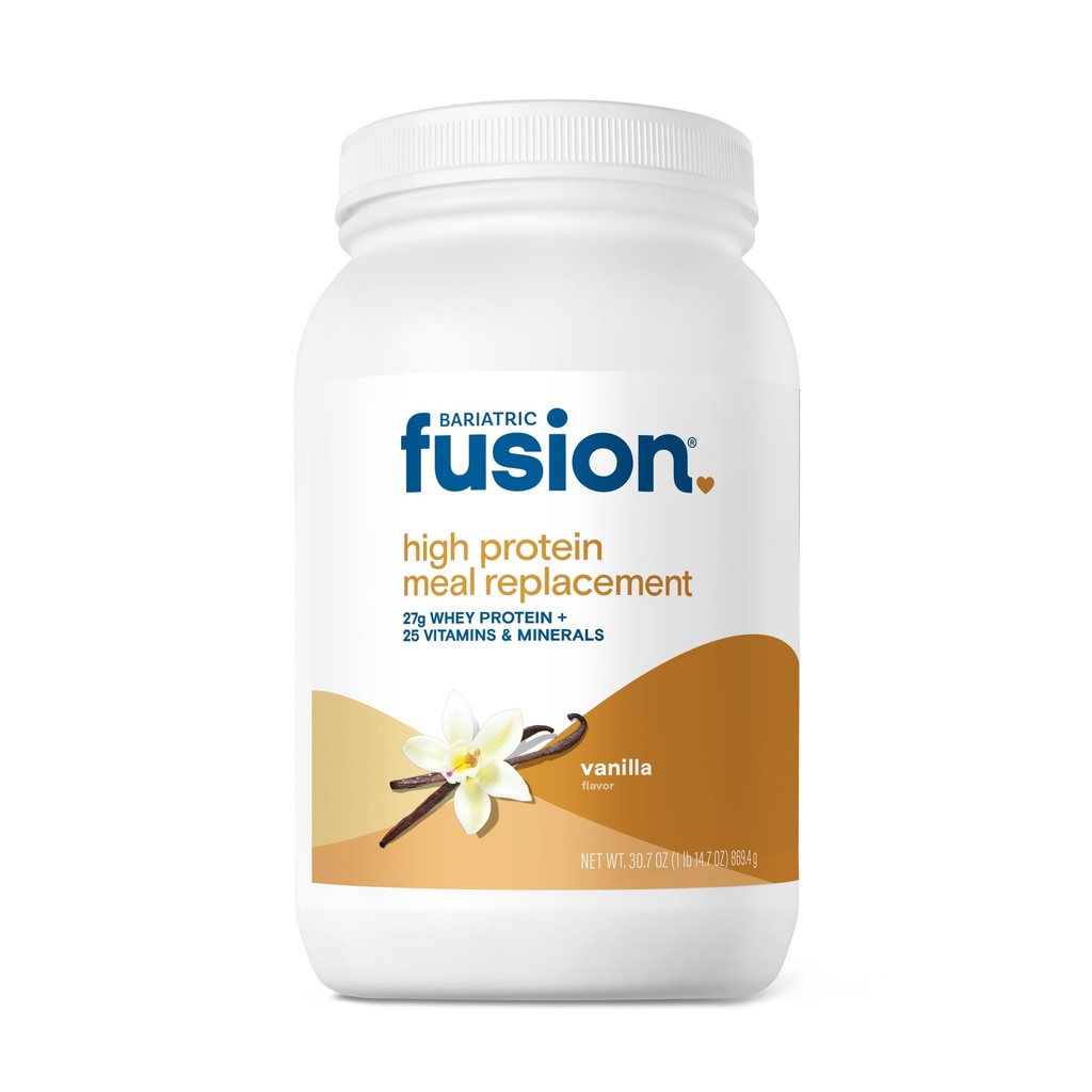 Bariatric Fusion Vanilla Αντικατάσταση υψηλής πρωτεΐνης γεύματος Shake 
