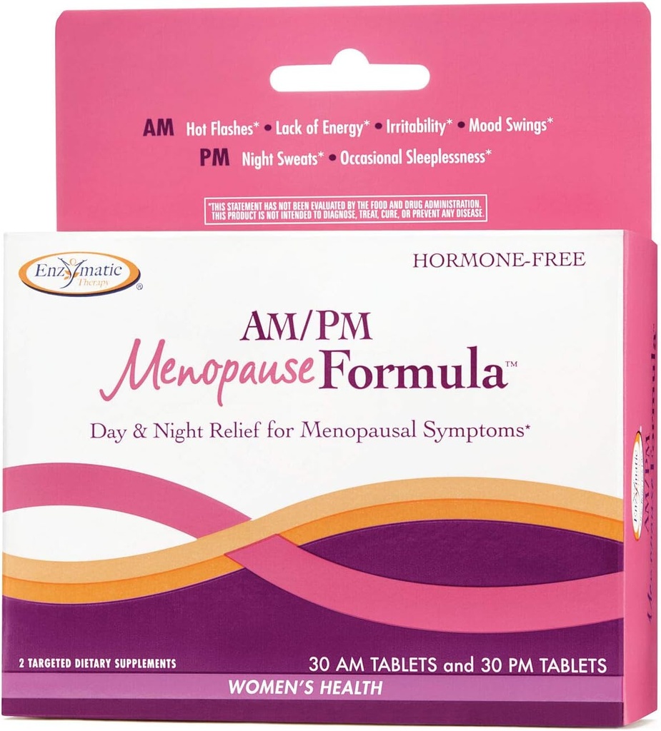 Enzymatik Terapi - AM/PM Menopause Formula - 60 sekme