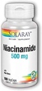 Niacinamid 500 mg Solaray 100 VegCaps