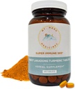 Turmeric Tablet Tamam - High-Curcumin Lakadong Turmeric Black-Pepper ile gelişmiş - Sağlıklı Kalp ve Sağlıklı Immune Sistemi - 120 Vegan Tablet