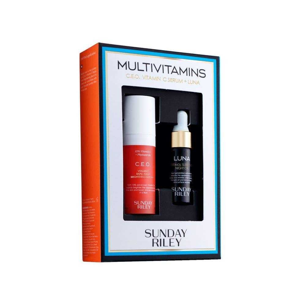 Sunday Riley Multivitamins Kit, 2 μέτρημα (Pack of 1)