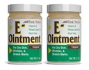 Temel Markalar - Vitamin E Ointment - 2oz - Moisture Enhancing - Yaraların Görünümünü Azaltılabilir, Marks, Fine Lines & Wrinkles - 2Pack