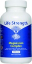 5 Forms Magnezyum Kompleksi 500 MG - 90 Capsules - Citrate Aspartate Glycinate & Gluconate - Non GMO, Soy, Gluten & Dairy Free Sebze Capsules
