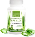 RPG Acemannan Aloe Vera Capsules - Immune ve Gut Support aloe Vera Capsule - 60 Pills (250 MG)