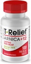 T-Relief Arnica +12 Doğal Actives - Tüm Vücut Kadınlar ve Erkekler için Formula - 100 Tablet