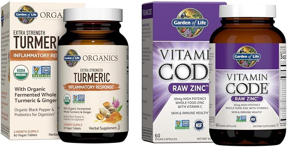 Life Turmeric Inflammatory Response 60 Tablet 100 mg Curcumin & çinko Supplements 30 mg Immune Health için yüksek Potency for Immune Health