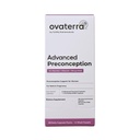 Ovaterra Advanced Preconception Vitamins for Women with DHEA 25mg, Choline 550 mg, Folate (Methylfolate) 1.010 mcg, Omega-3 DHA & EPA 196 Capsules - 28 Day Supply