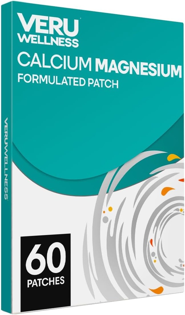 Veru Wellnessdis Magnezyum Plus Daily Patch - D3/K2dis Bone Health Self Prestige Time release Patch (60 Days)