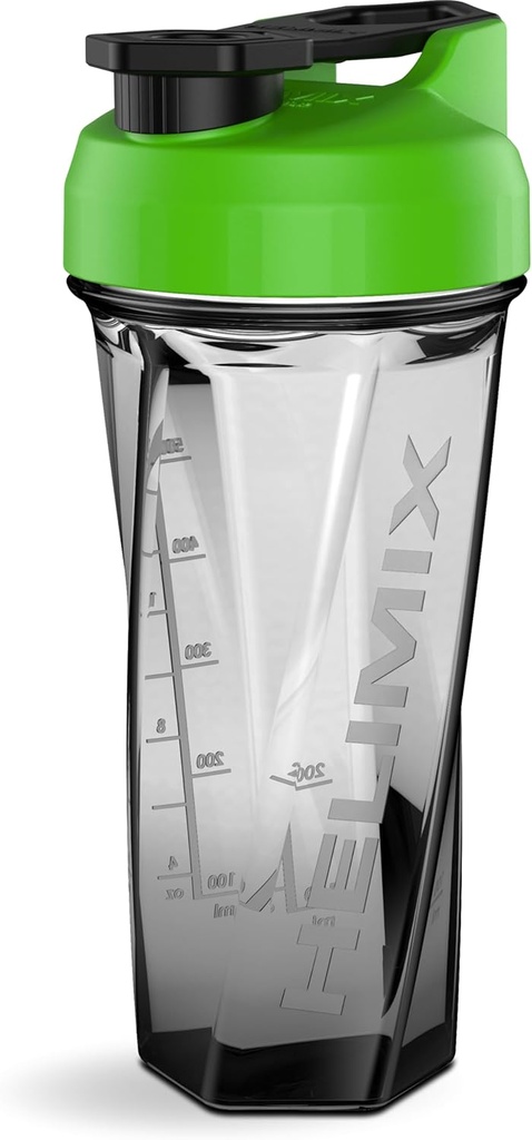 HELIMIX 2.0 Vor Blender Shaker Şişe 28oz | No Blending Ball veya Whisk | ABD Made | Portatif Pre Workout Whey Protein Drink Shaker Cup | Mixes Cocktails Smoothies Shakes | Top Raf Safe