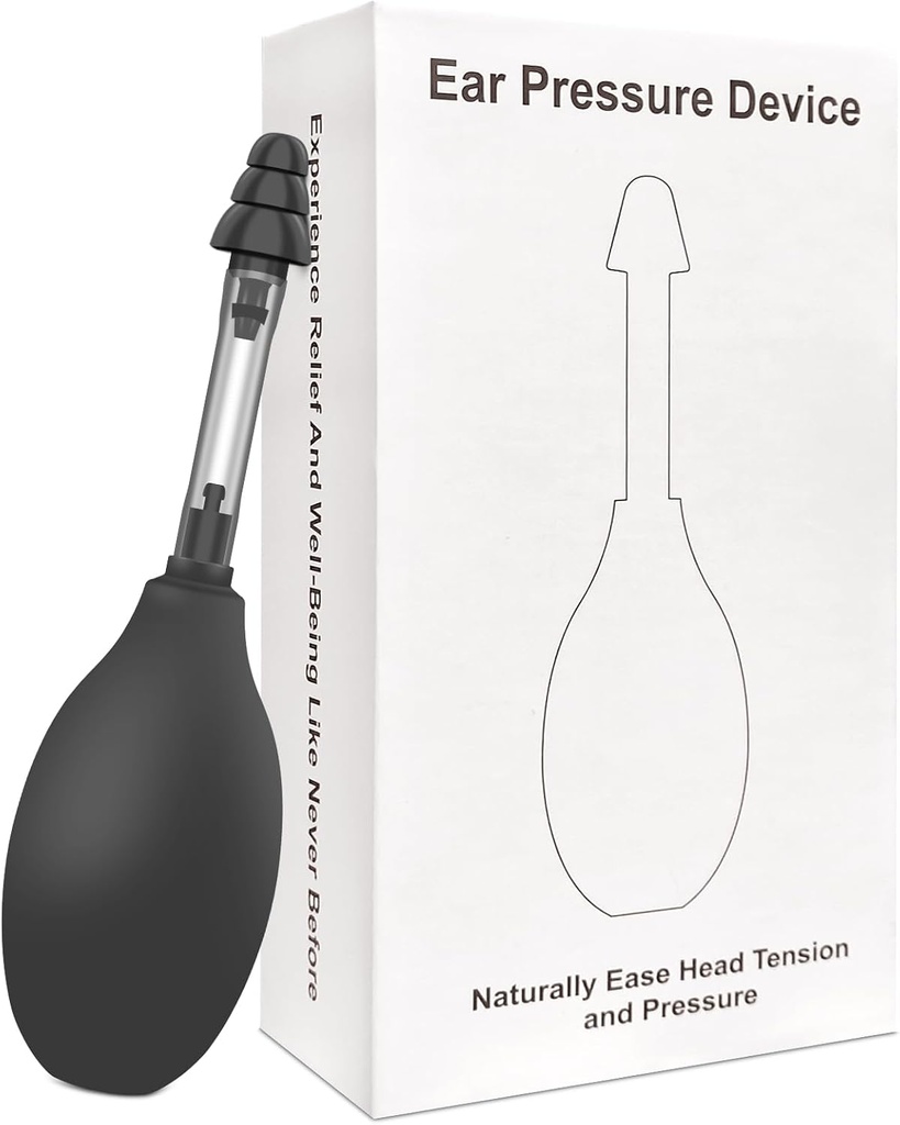 Kulak basıncı Yardım Cihazı Tool, Migraine ve Headache Relief Products, Airplane Ear Printing Relief Gadget, İç Kulak Baskı Dengesi, Gerilmeleri