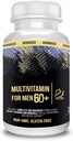 Actif Multivitamin for Men Ηλικία 60+ με 30 Βιολογικές Βιταμίνες και Βιολογικά Βότανα, Μη ΓΤΟ, Made in USA, 120 Count