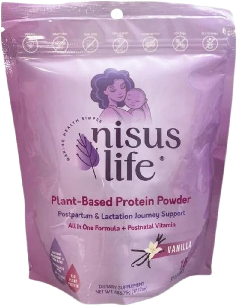 Postpartum & Lactation Journey Protein Toz (17.17 OZ, Vanilla)