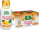 İyi Superfoods Vita Fruits ve Veggies Immune Support Shot Supplements, Orange Flavor, 10 Immunity Shots paketi, Immune System Branson Immune 25 Organik Meyve ve Sebze ile Yapıldı