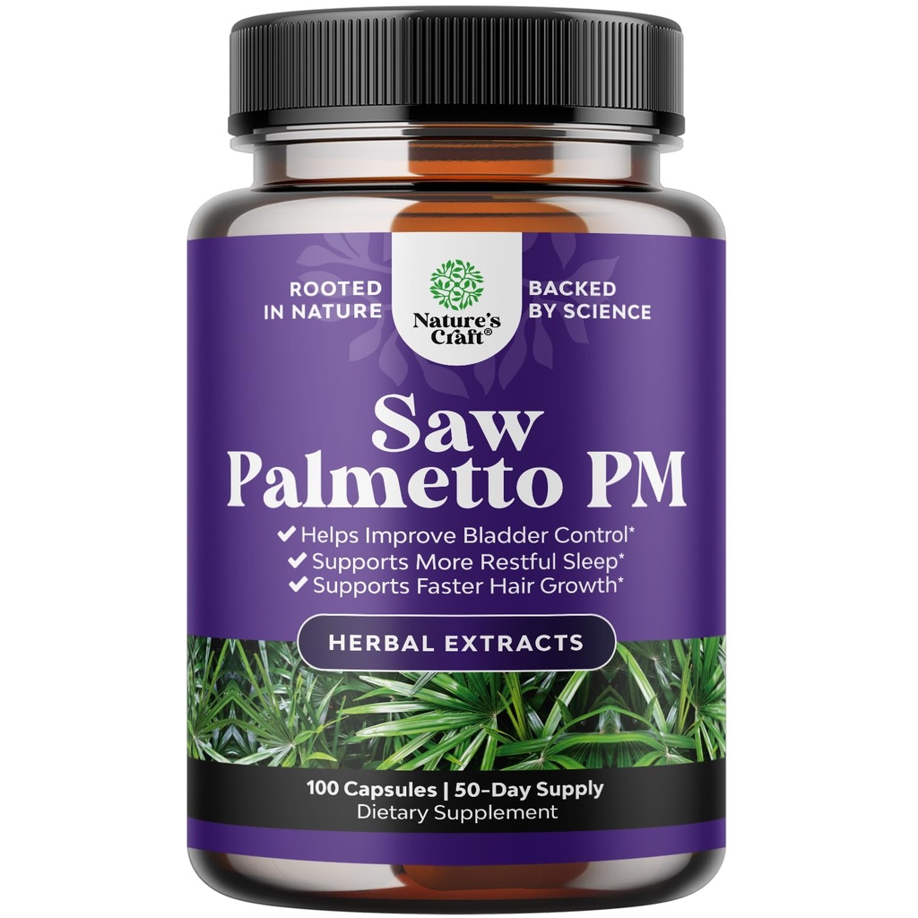 Nighttime Defense Saw Palmetto για τους άνδρες - Saw Palmetto εκχύλισμα συμπλήρωμα προστάτη για τους άνδρες Βοήθεια για τη μείωση της συχνότητας ούρησης νύχτα επείγων και υπερδραστήριας κηλίδας με λυκοπένιο κολοκύθας σπόρων και μελατονίνη