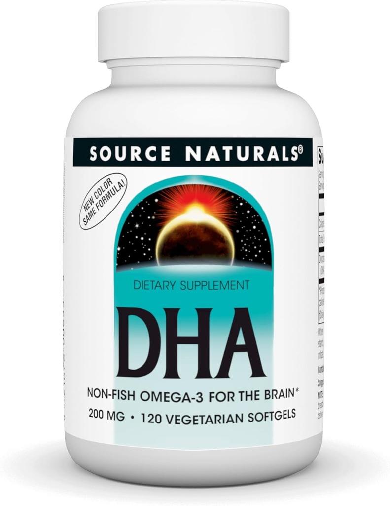 Doğallar DHA, Beyin Için 200 mg Non-Fish Omega-3