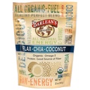 Barlean'ın Organik Flax Chia Coconut Tohumu 2,330 mg Omega 3 Fatty Acids, Fiber Supplement with Whole Chia Tohums and Ground Flaxseed, 12 ozz