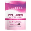 NeoCell Collagen Beauty Soft Chews with Vitamin C and Hyaluronic Acid, For Hair, Skin and Nail Health, Fruit Punch, Soft Chews, 60, 1 Bag