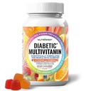 Kadınlar ve Erkekler için Premium Multivitamin Chewable Gummies - Sugar-Free & Gluten Ücretsiz Vitaminler - Kalsiyum Magnezyum Huane Manga Thiamine Biotin...