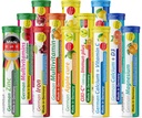 T&D Alman Vitamini, Mineraller - 240 Vegan/Vegetarian Drink Effervescent Tabletler - karma Meyve Flavor Box - Almanya'da Made in Germany