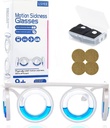 Anti- Hareket Hastalığı Gözlükleri,Motion Hastalık Bantları (Random Color),Motion Hastalık Patch,Antiemetic, One Package for Yetişkinler or Kids