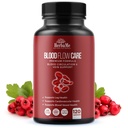 Kan Circulation Supplement, 120 Capsules, Destekler Leg Vein, Kalp, Gemiler ve Cardiovascular Sağlığı Niacin, L-Arginine, Ginger, Cayenne Pepper, Hawthorn, Diosmin, Blood Pills