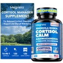 Cortisol Balance & Sleep Support for Women & Men – Natural Calm Formula with Magnesium, Ashwagandha & L-Theanine – Υποστηρίζει τον ξεκούραστο ύπνο, χαλάρωση, εστίαση & υγιή επίπεδα κορτιζόλης – 120 κάψουλες