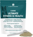 Dr. Bill'in Köpekler için Ultimate Fitness & Sağlık Vitaminleri | Köpekler için Multivitamin / Coenzyme Q-10, Vitamin E, Vitamin D-3, Biotin, Folic Acid, Hyaluronic Acid Dog Vitamins ve Supplements 680g