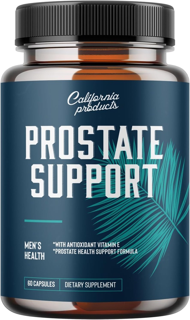 Prostate Support Prostate Supplement for Men A Natural Formula Saw Palmetto with Vitamin E, Platinum Acids, Pygeum ve% 100 Pure ve Frequent Urination & Hair Kayıp Belirtileri