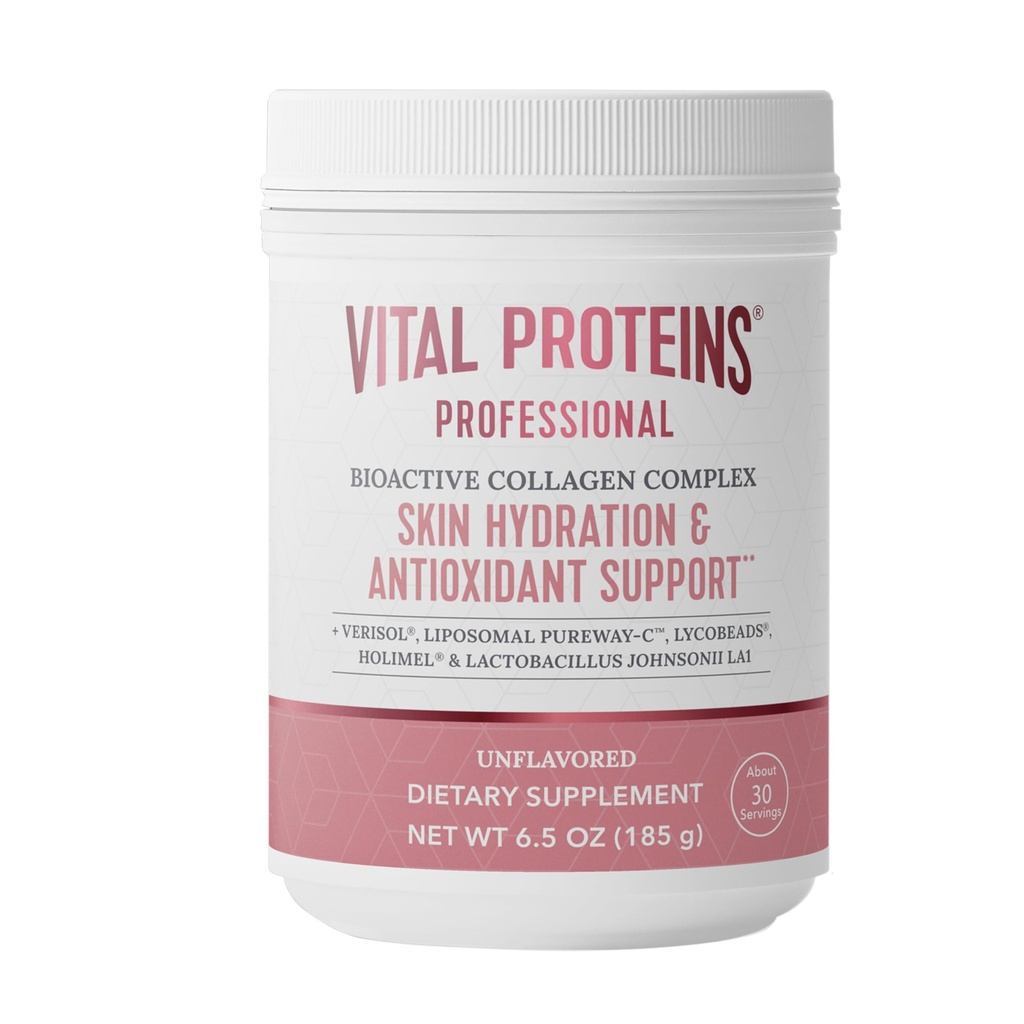 Vital Proteins Professional Bioactive Collagen Complex Skin Hydration & Antioxidant Support, 6,5oz