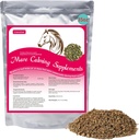 Horse Calming Supplement Natural Raspberry Leaf 35 OZ- Relieves Anxiety, Irritability, and Discomfort in Mares During Heat Cycles - Also Magic Suitable for Geldings