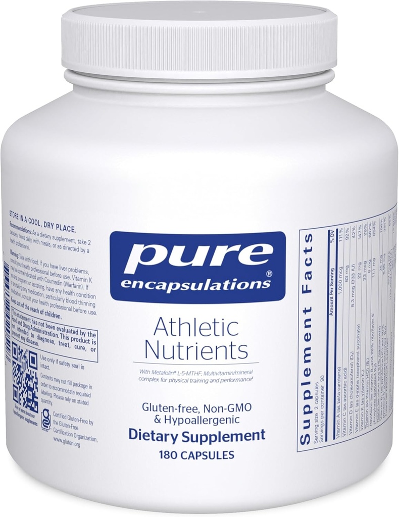 Pure Encapsulations Athletic Nutrients 