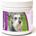 Sağlıklı Breeds Köpekler için Miniature Schnauzer Multivitamin - Vet Önerilen Daily Supplement - Bacon Flavored - 60 Soft Chews